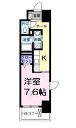 なんばソラニワの物件間取画像